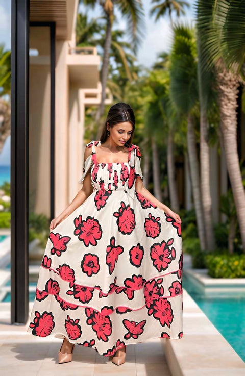 Pink Lily Dress